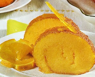 Rocambole de Laranja.